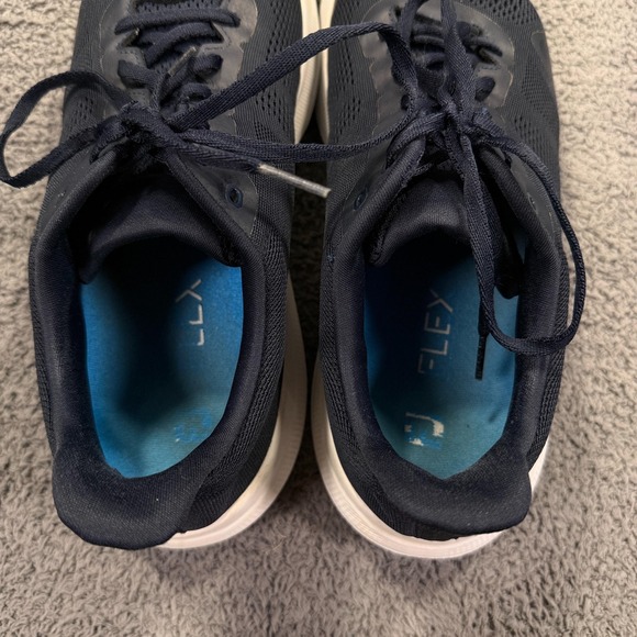 FootJoy Flex Golf Shoes Mens Size 10.5 Navy White Blue Mesh Spikeless 56140 - Picture 11 of 13